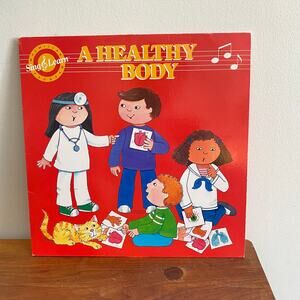 Vintage 1988 A Healthy Body Sing & Learn Vinyl Record